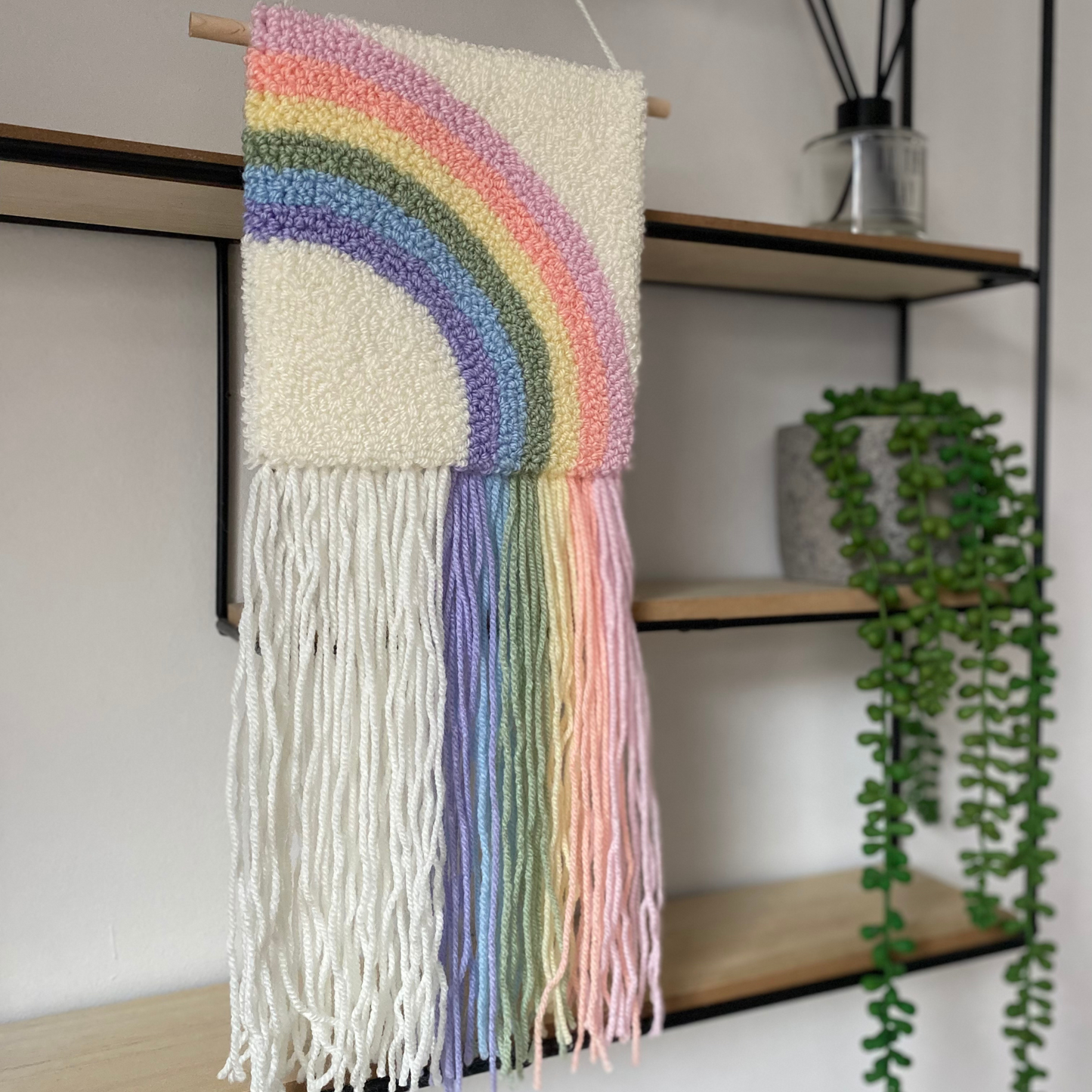 Pastel Rainbow Wall Hanging