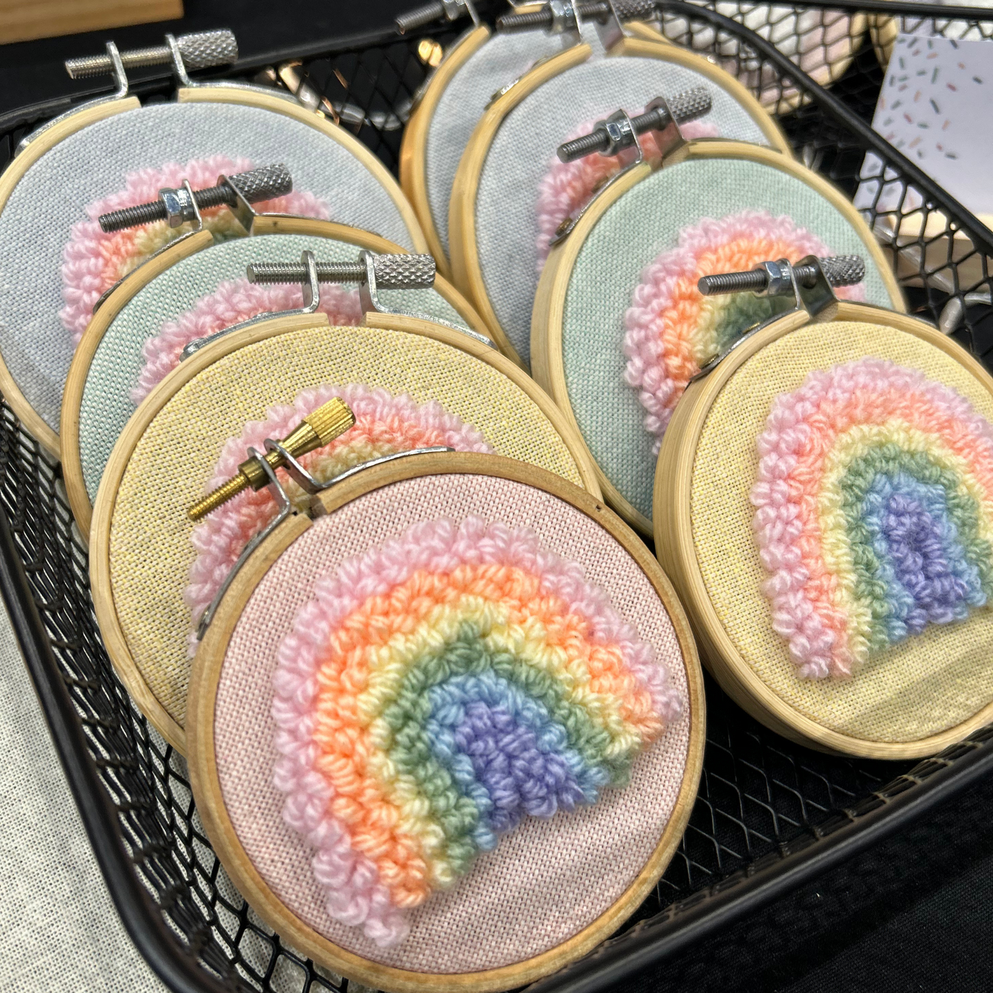 Pastel Rainbow Hoop
