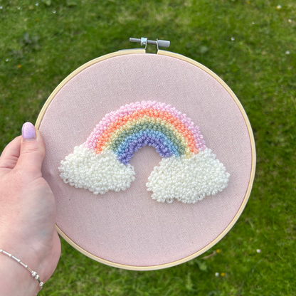 Pastel Rainbow Hoop