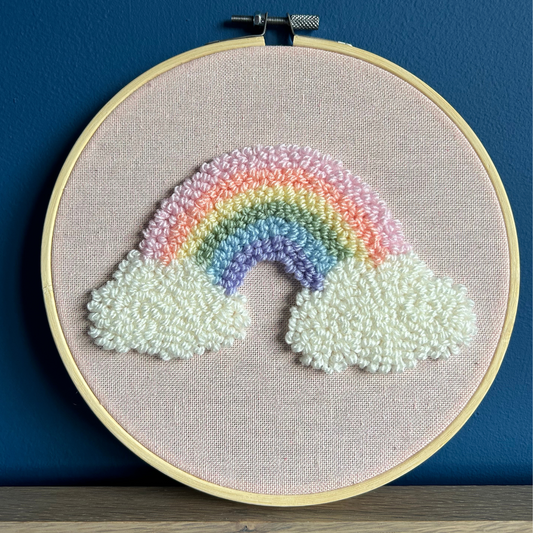 Pastel Rainbow Hoop