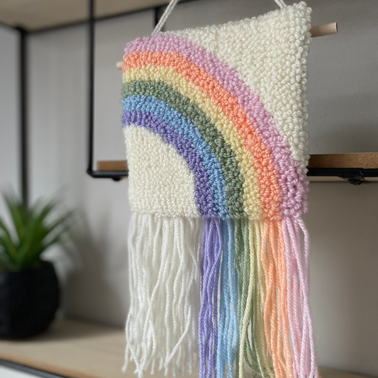Pastel Rainbow Wall Hanging