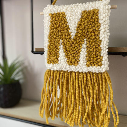 Initial Wall Hanging