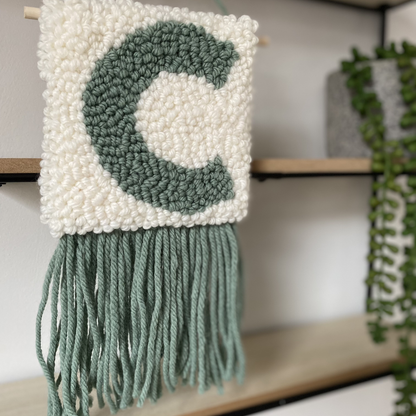 Initial Wall Hanging
